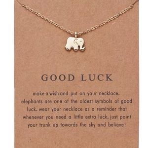 GOOD LUCK ELEPHANT NECKLACE